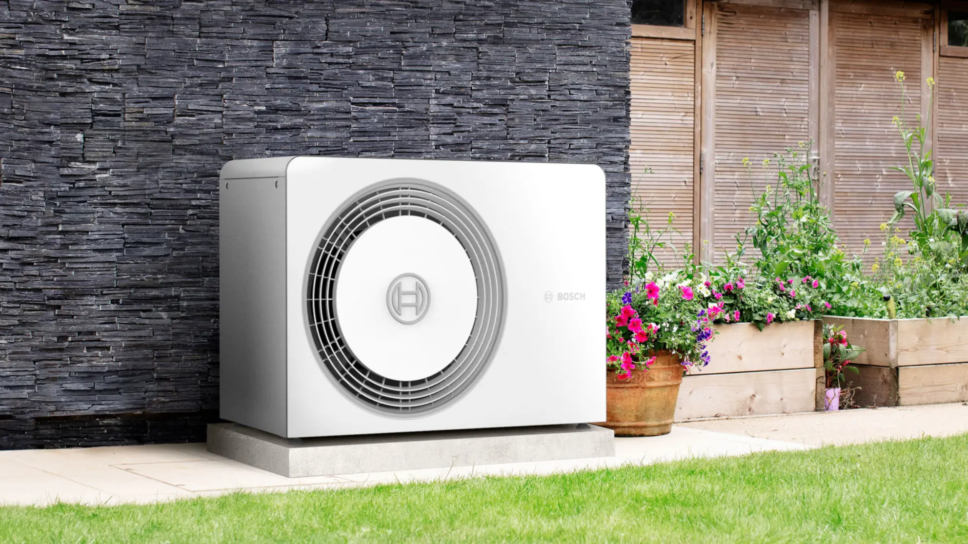 Bosch Wärmepumpe Außeneinheit