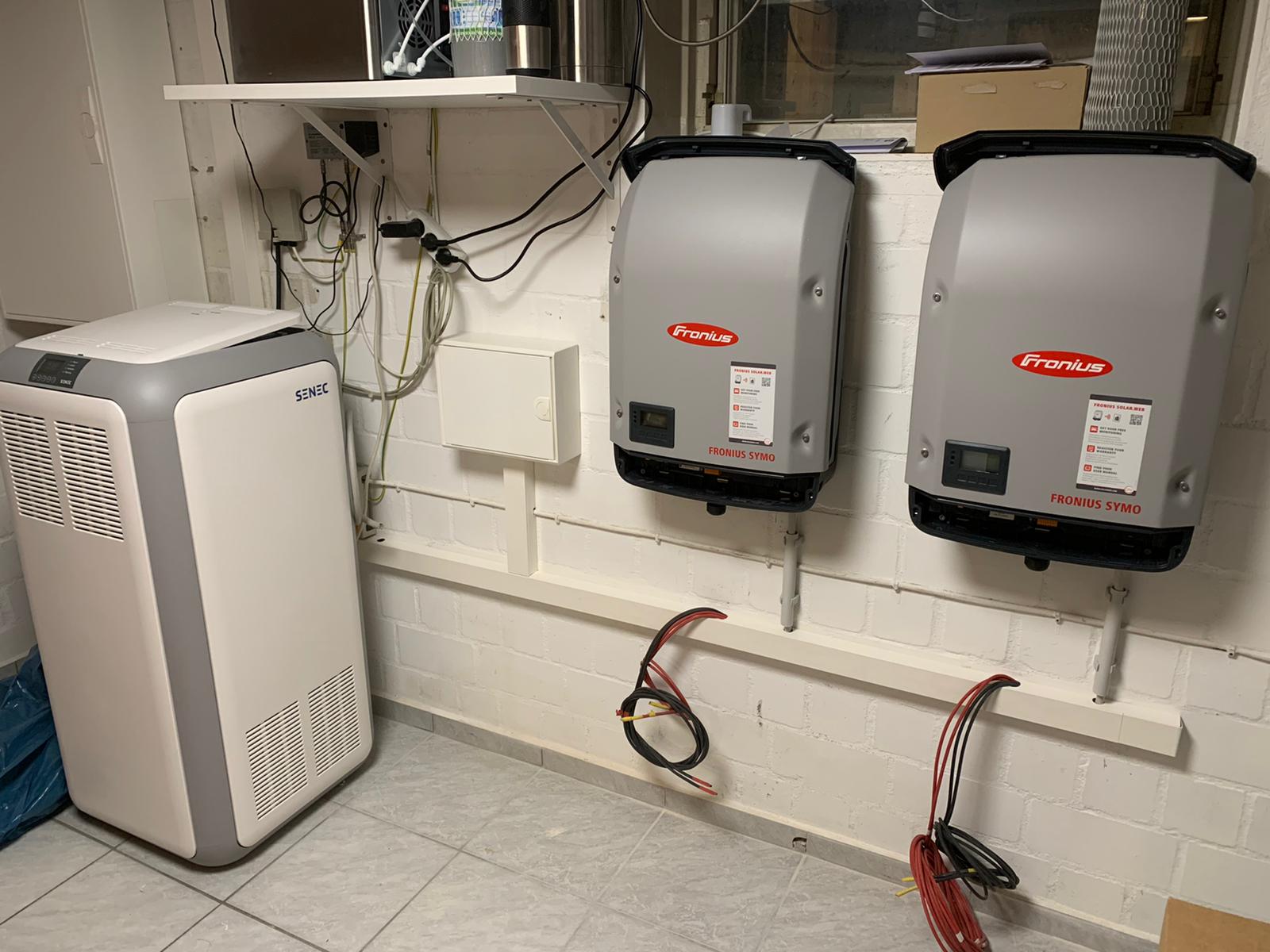Photovoltaik-Senec und Fronius